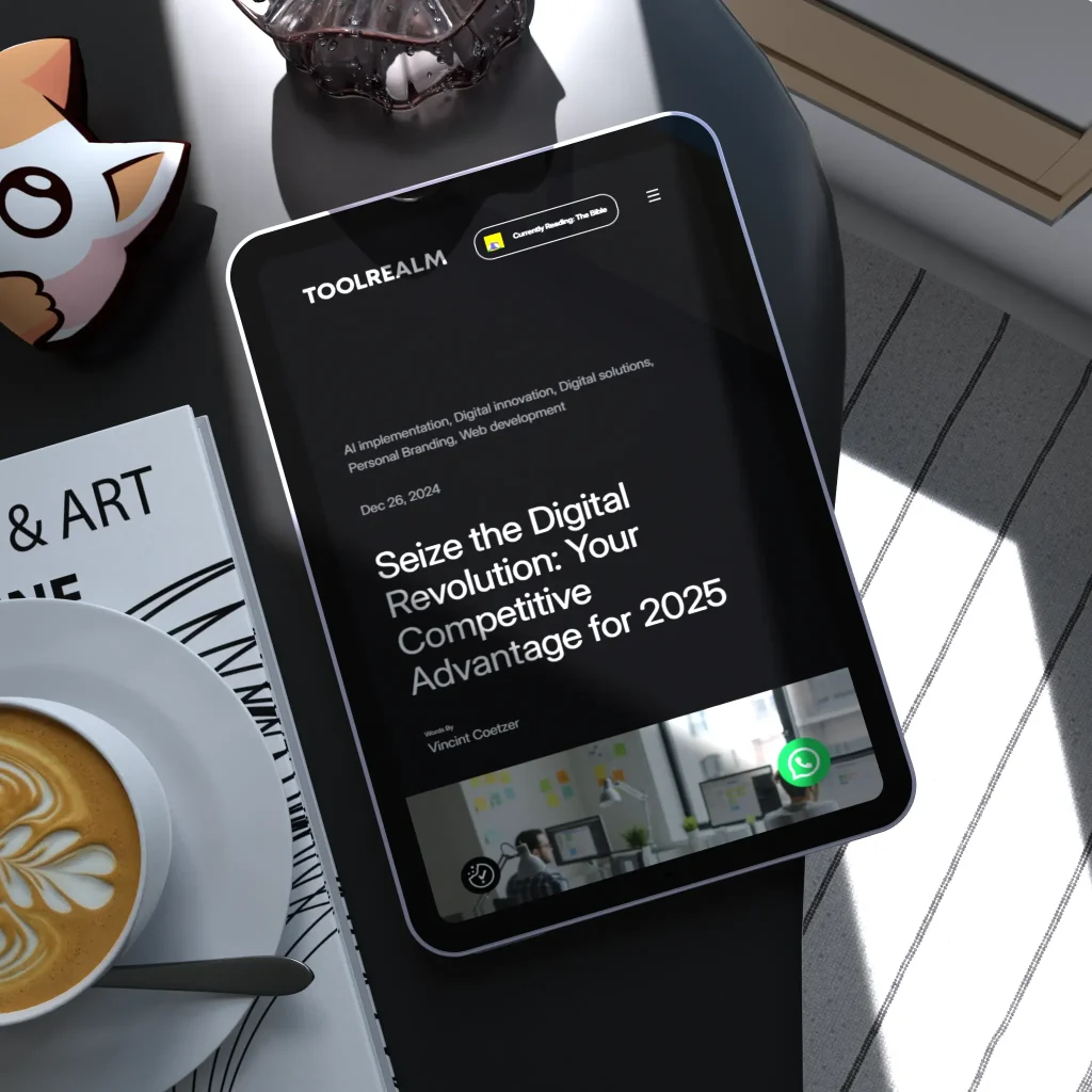Seize the Digital Revolution: Your Competitive Advantage for 2025
